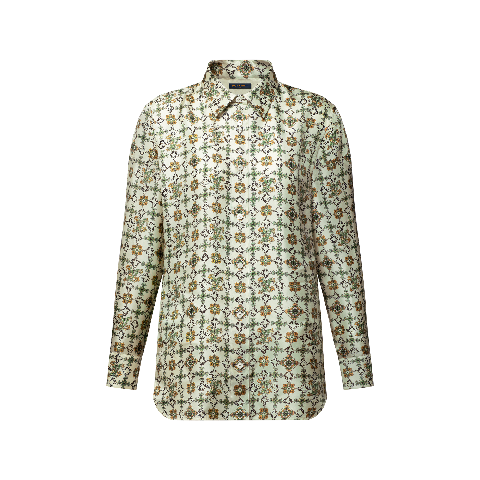 Nouveau Monogram Silk Shirt - Ready-to-Wear | LOUIS VUITTON
